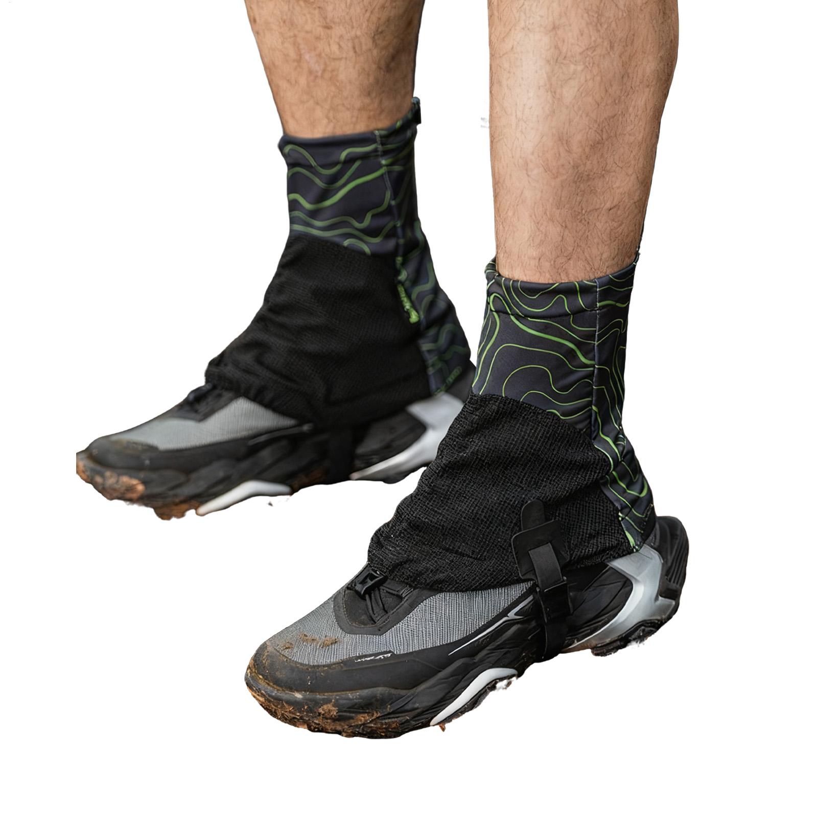 Trail Running Gaiter - 1 Pair Outdoor Trail Gaiters, Breathable