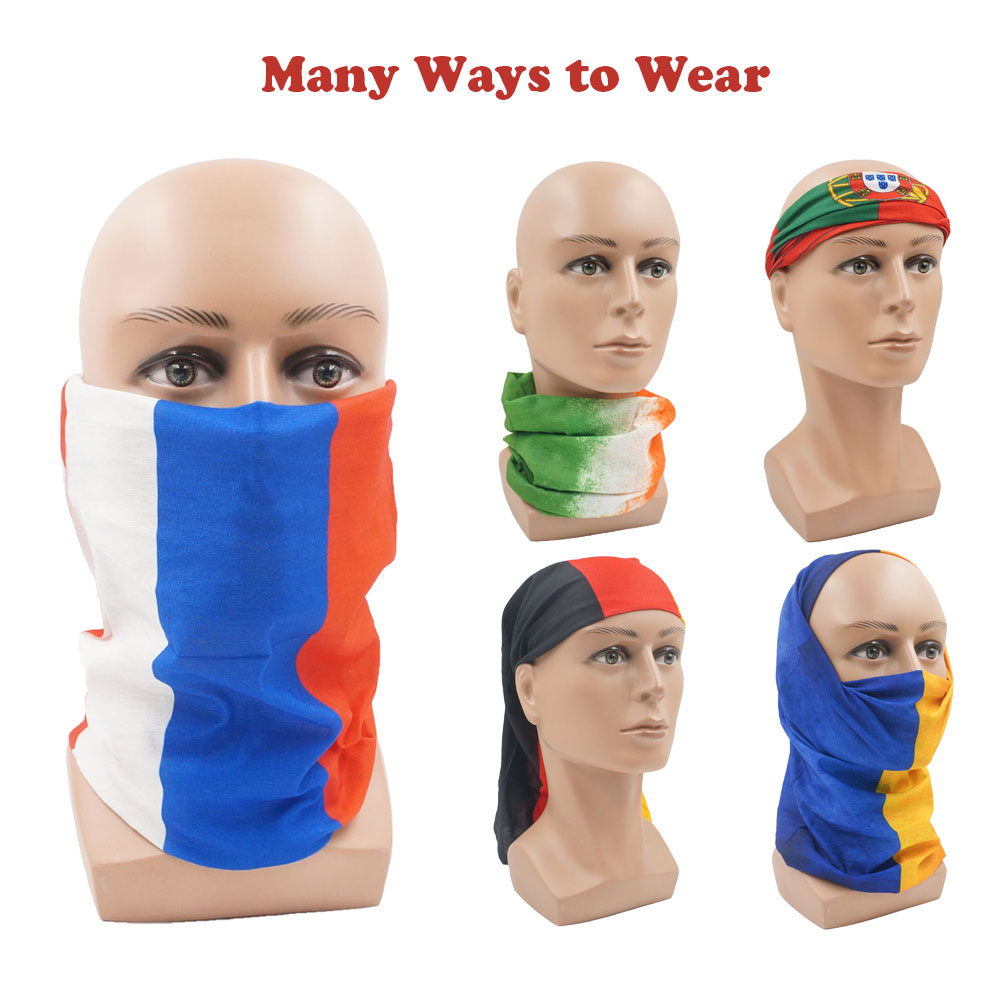 Running Gear For - European Countries Face & Neck Gaiter
