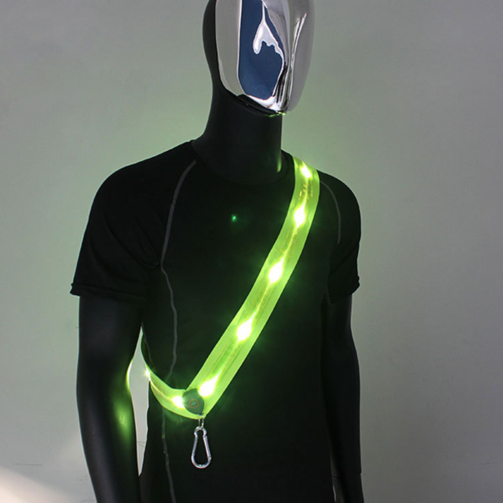 LED Running Belt Rechargeable  - đánh giá và giá Running Gear Night