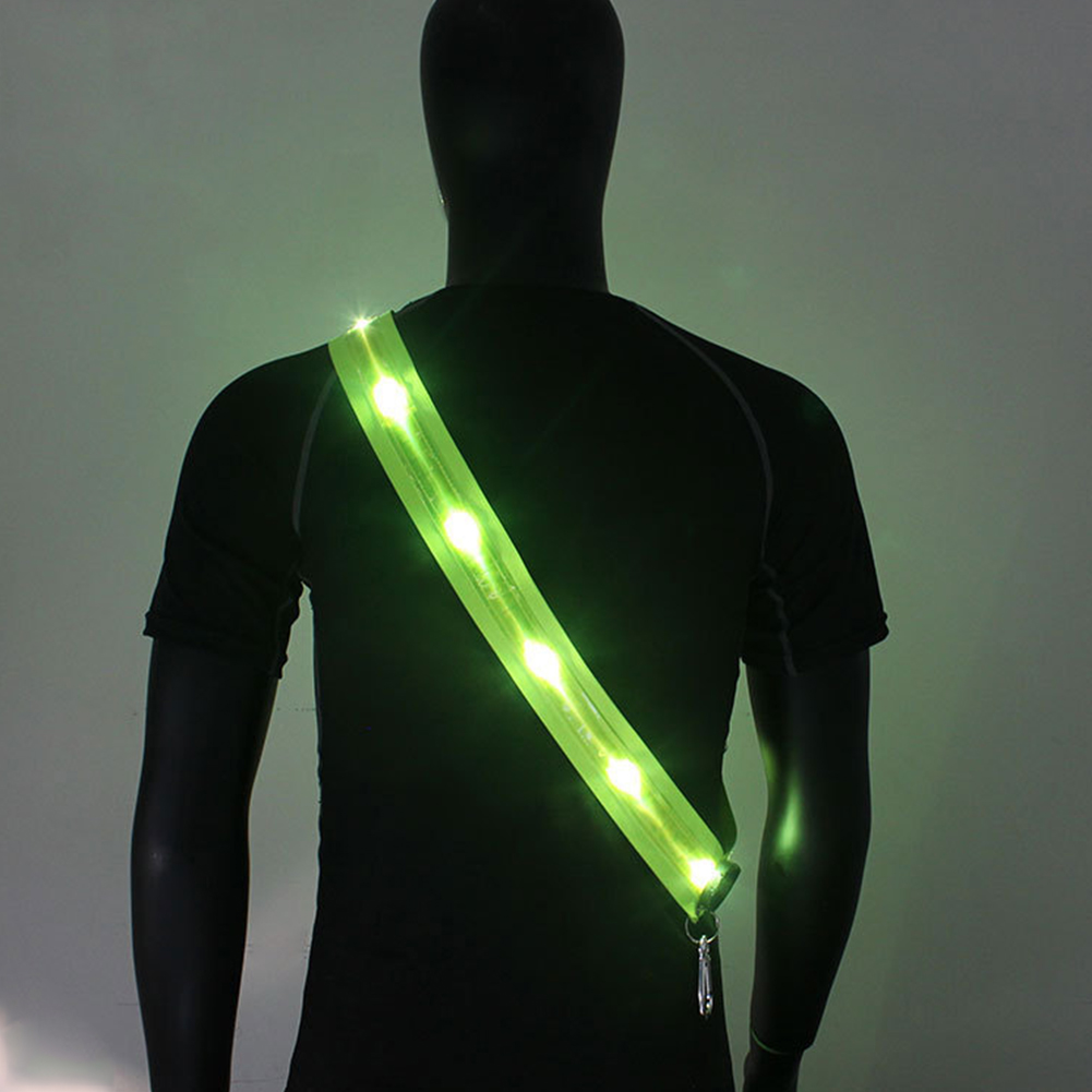 LED Running Belt Rechargeable  - đánh giá và giá Running Gear Night
