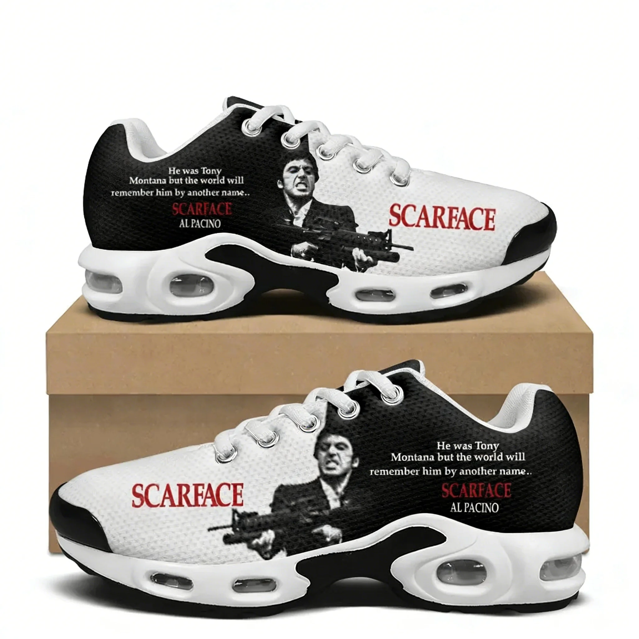 Scarface Air Cushion Sneakers  - đánh giá và giá Running Gear For Sale