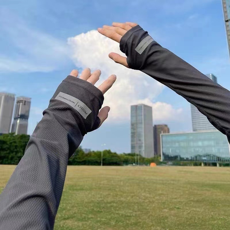 1Pair Unisex UV Cooling Sun Ar - đánh giá và giá Running Gear For