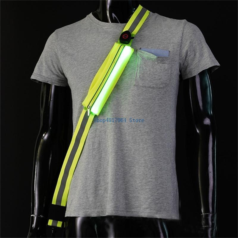 T3LB Đai phản quang có đèn LED - đánh giá và giá Running Gear Night