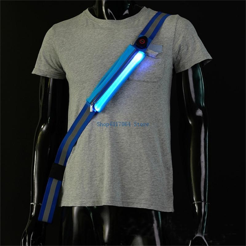 T3LB Đai phản quang có đèn LED - đánh giá và giá Running Gear Night