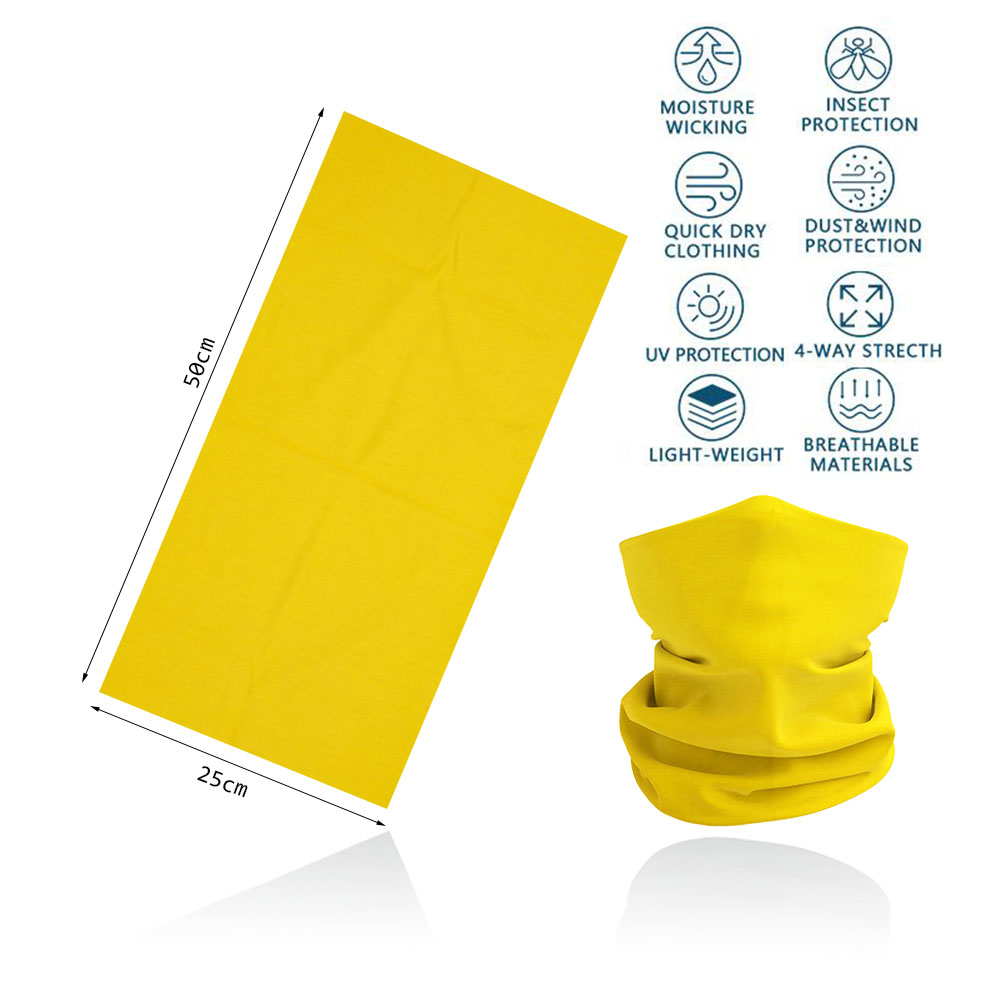 Yellow Tube Outdoor Bandana Wo - đánh giá và giá Running Gear Yellow
