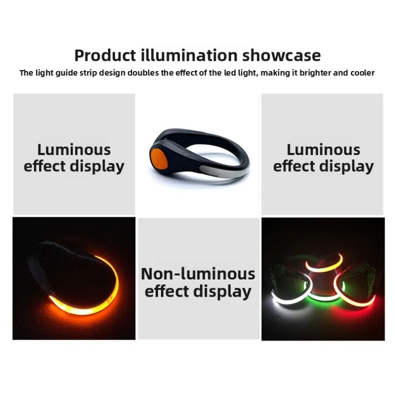 New Luminous Shoe Clip Light L - đánh giá và giá Running Gear Night