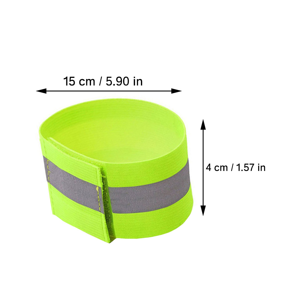4Pcs Adjustable Reflective Ban - đánh giá và giá Running Gear Night