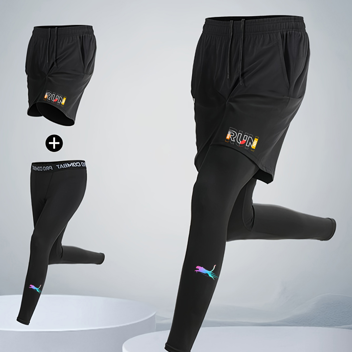 Men's Running Jogging 2 Piece  - đánh giá và giá Trail Running Gaiter