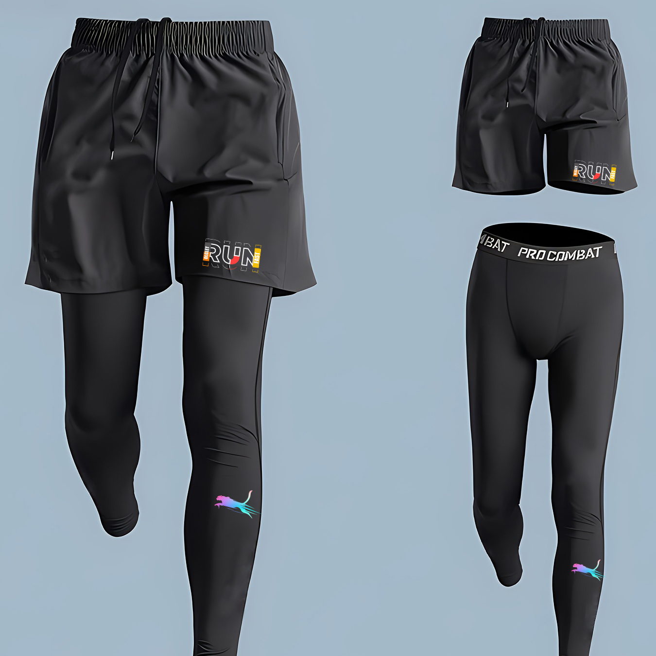 Men's Running Jogging 2 Piece  - đánh giá và giá Trail Running Gaiter