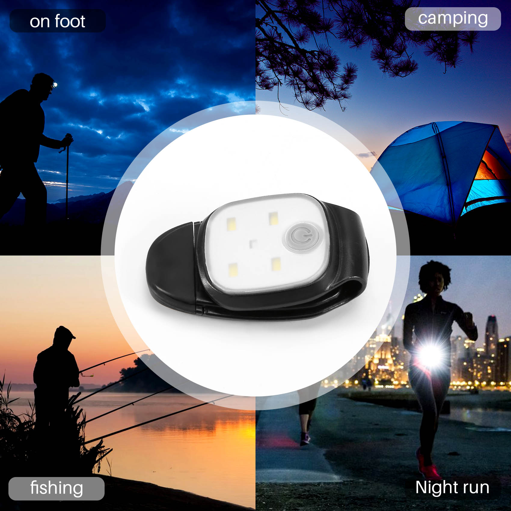 XSXS-Outdoor Night Clip On Run - đánh giá và giá Running Gear Night