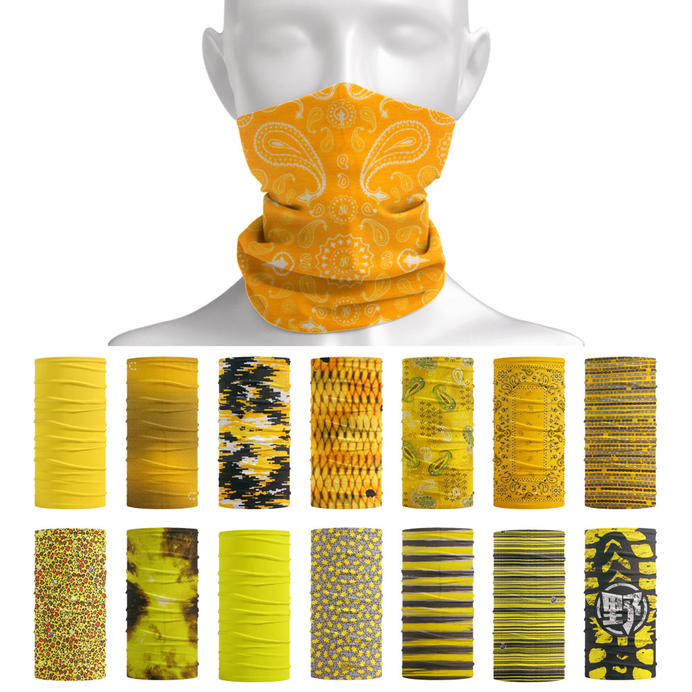 Bright Color Tube Neckchief Wo - đánh giá và giá Running Gear Yellow