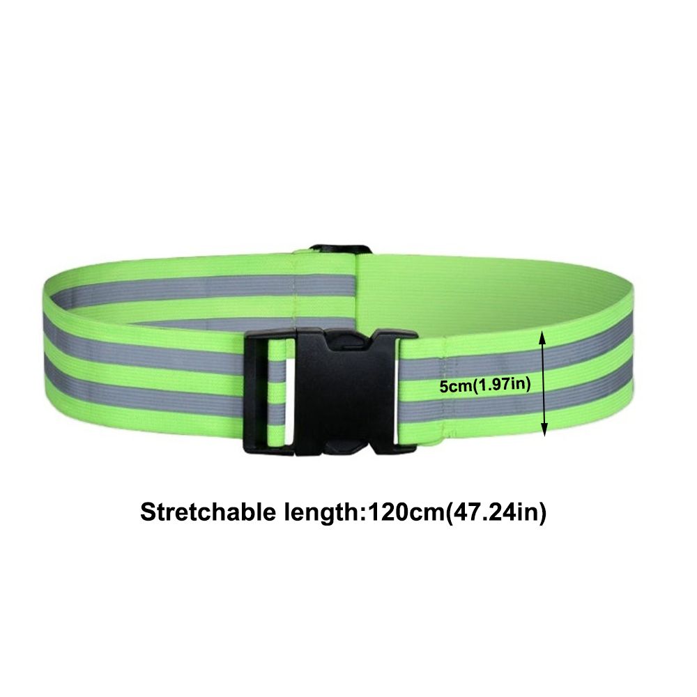 2PCS Stretchable Reflective Be - đánh giá và giá Running Gear Yellow