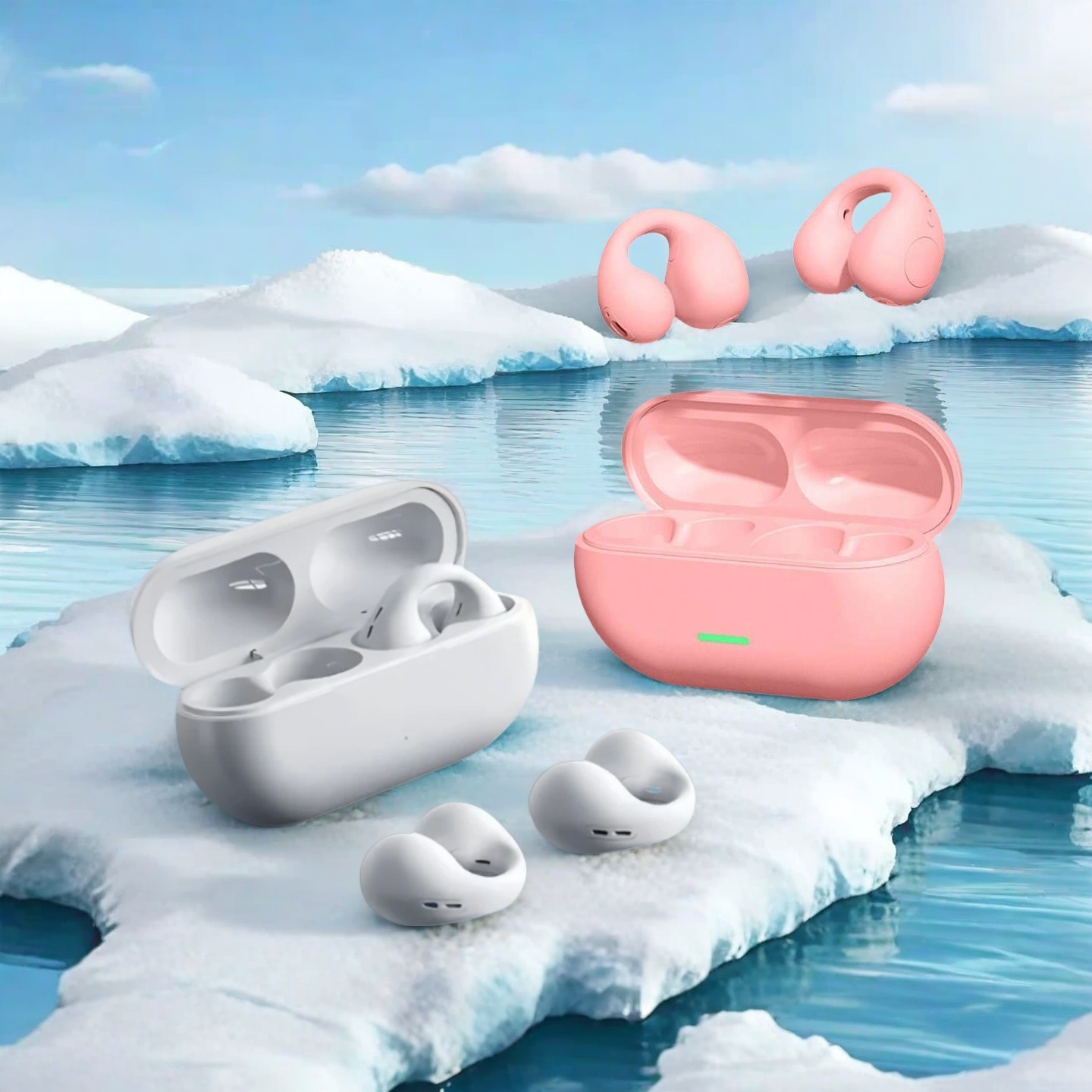 Wireless Ear Clip On Earphone  - đánh giá và giá Running Gear Phone Holder