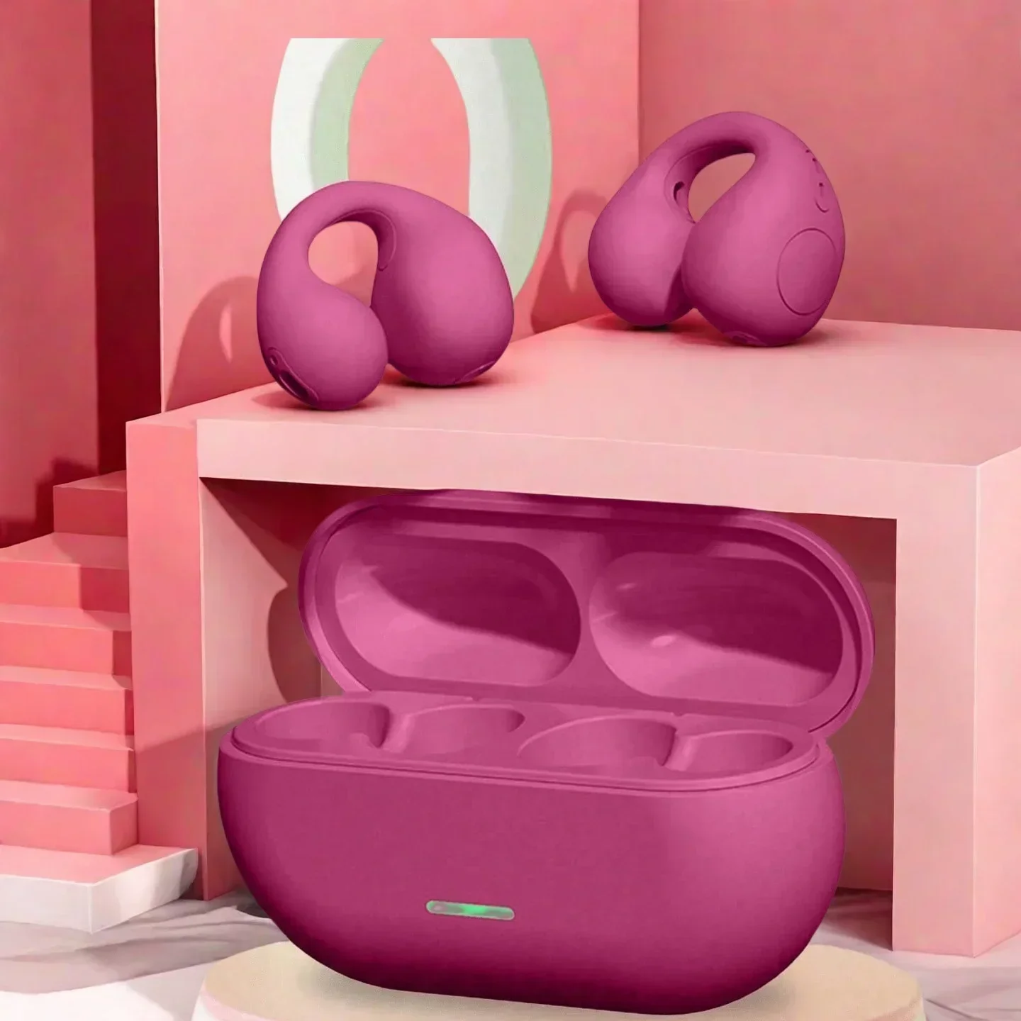 Wireless Ear Clip On Earphone  - đánh giá và giá Running Gear Phone Holder