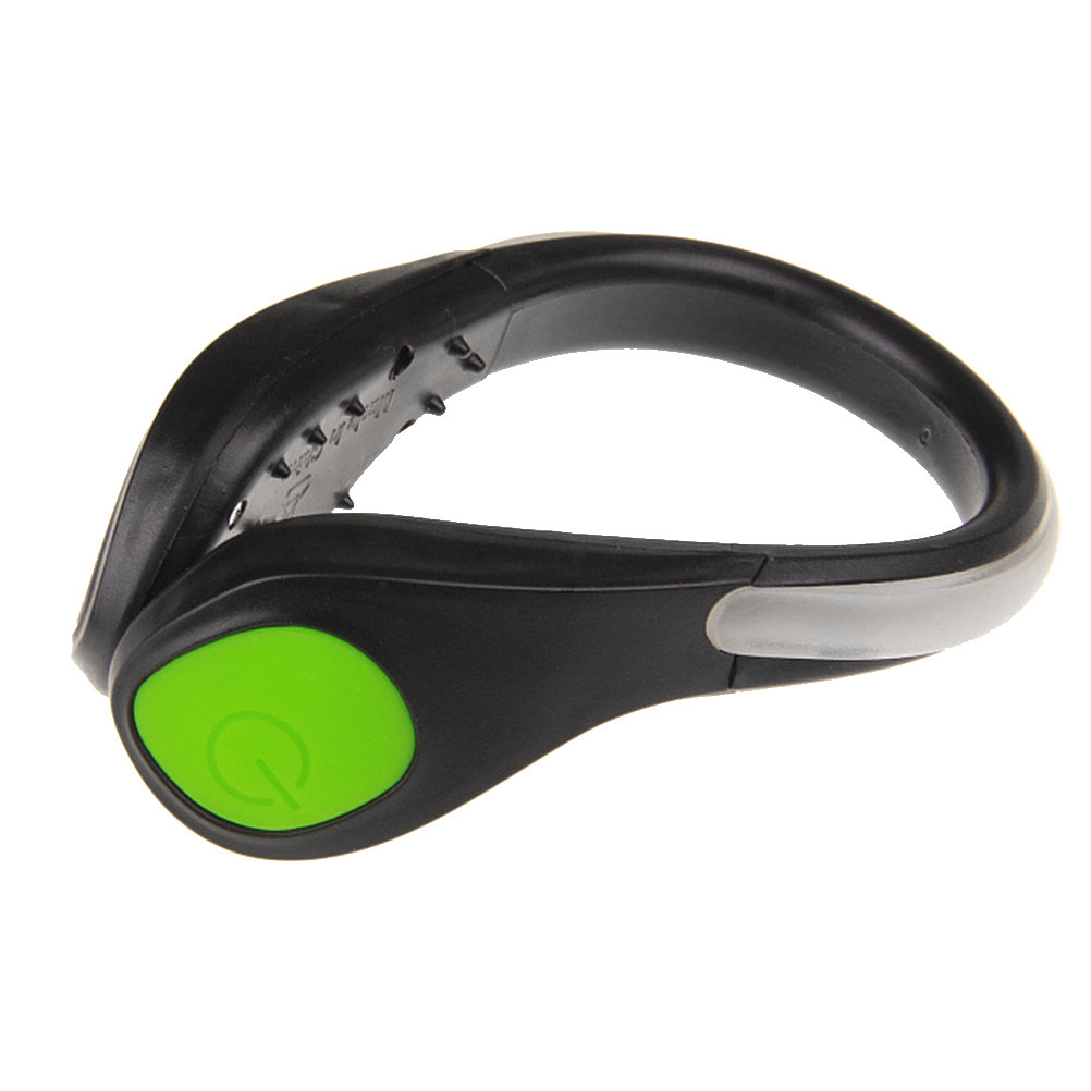1Pcs LED Flash Shoe Clip Green - đánh giá và giá Running Gear Night