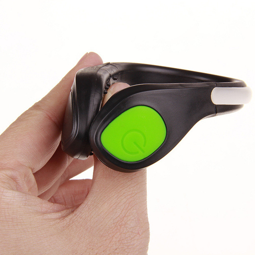 1Pcs LED Flash Shoe Clip Green - đánh giá và giá Running Gear Night