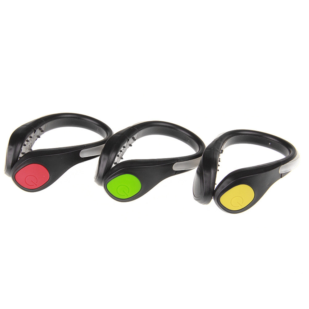 1Pcs LED Flash Shoe Clip Green - đánh giá và giá Running Gear Night