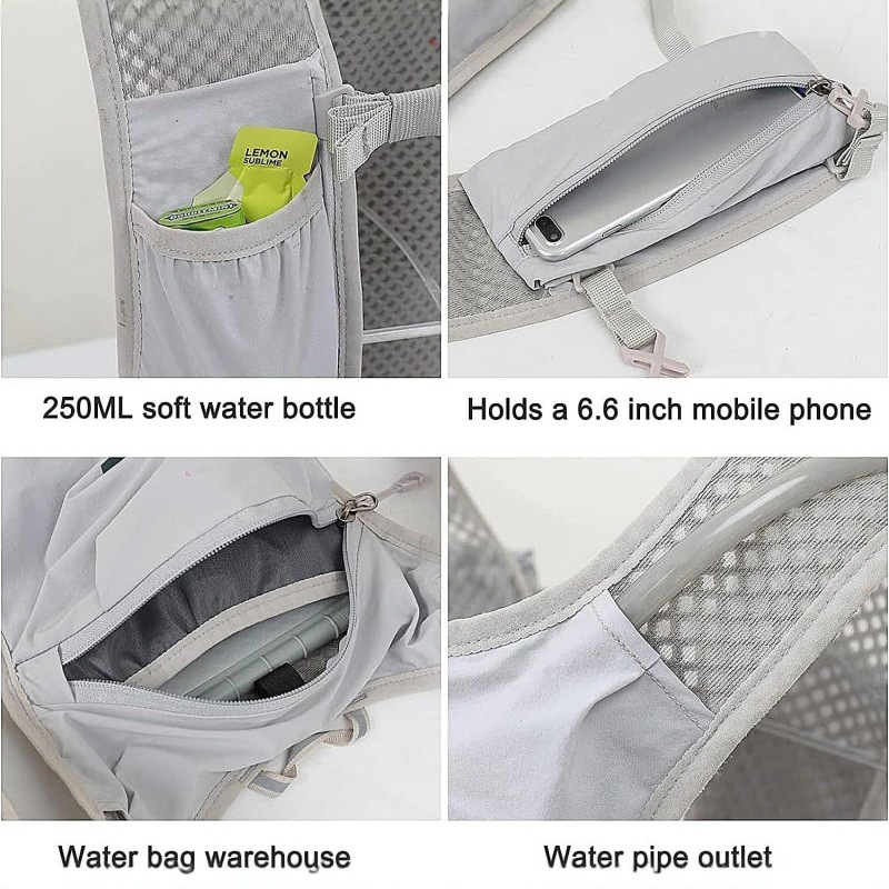 Ultra-Light Hydration Vest Bac - đánh giá và giá Running Gear For