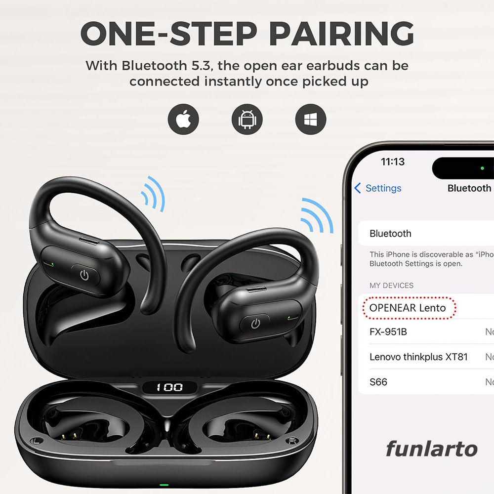 Open-Ear Wireless Running Head - đánh giá và giá Running Gear Phone Holder